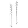 Baguette Zigzag Earrings
