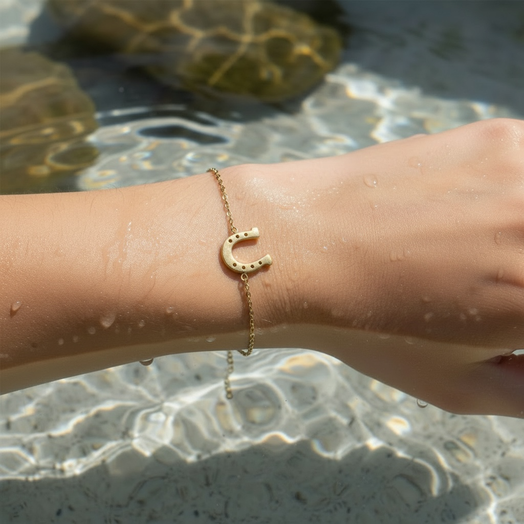 Horseshoe Charm Bracelet Set