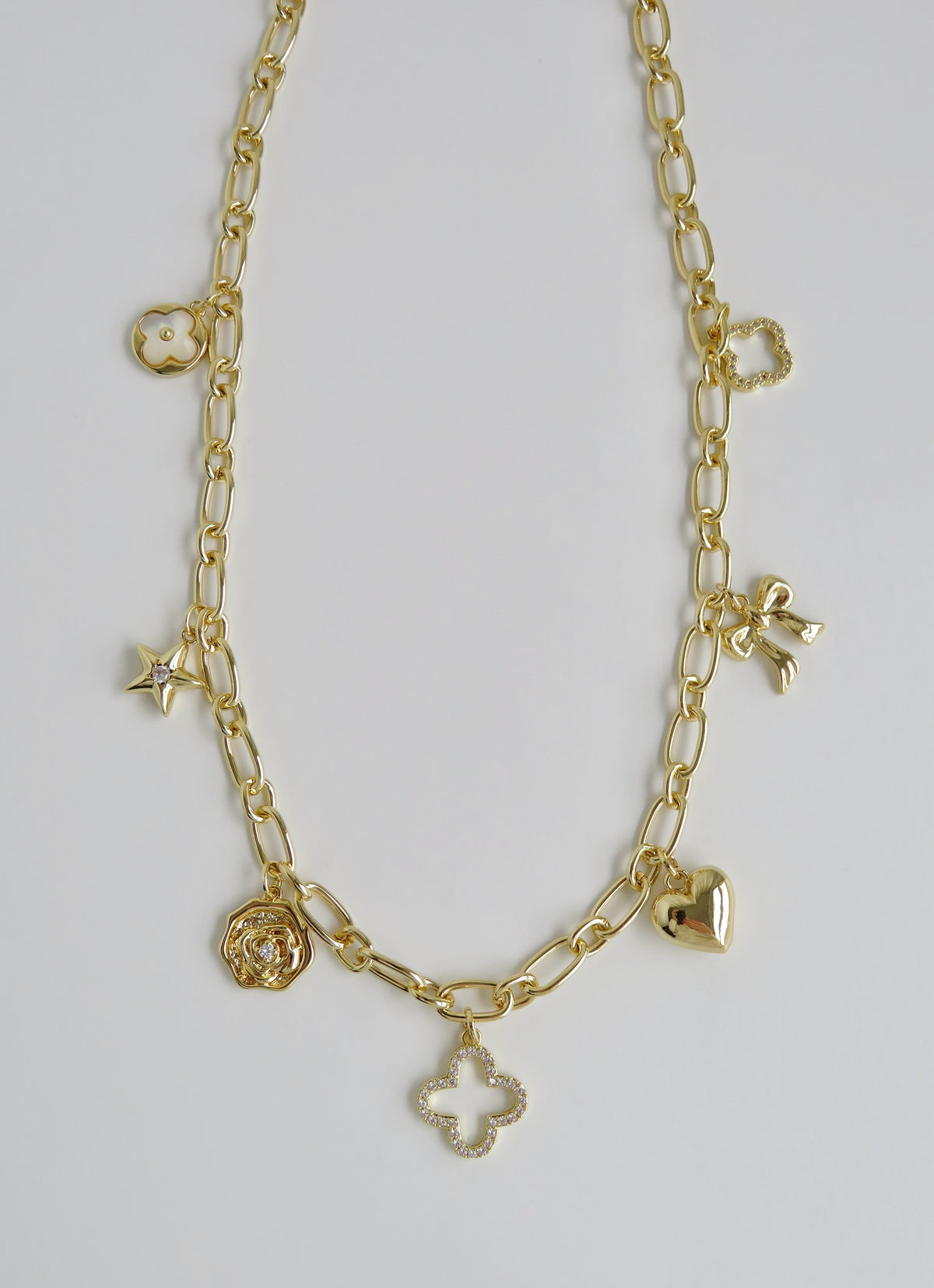 Clover Charm Necklace