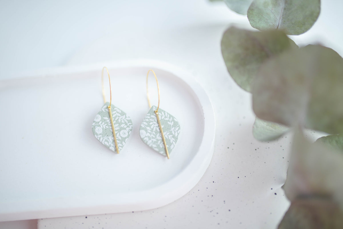 Clay Earrings | In Bloom Hoops | In Bloom Collection