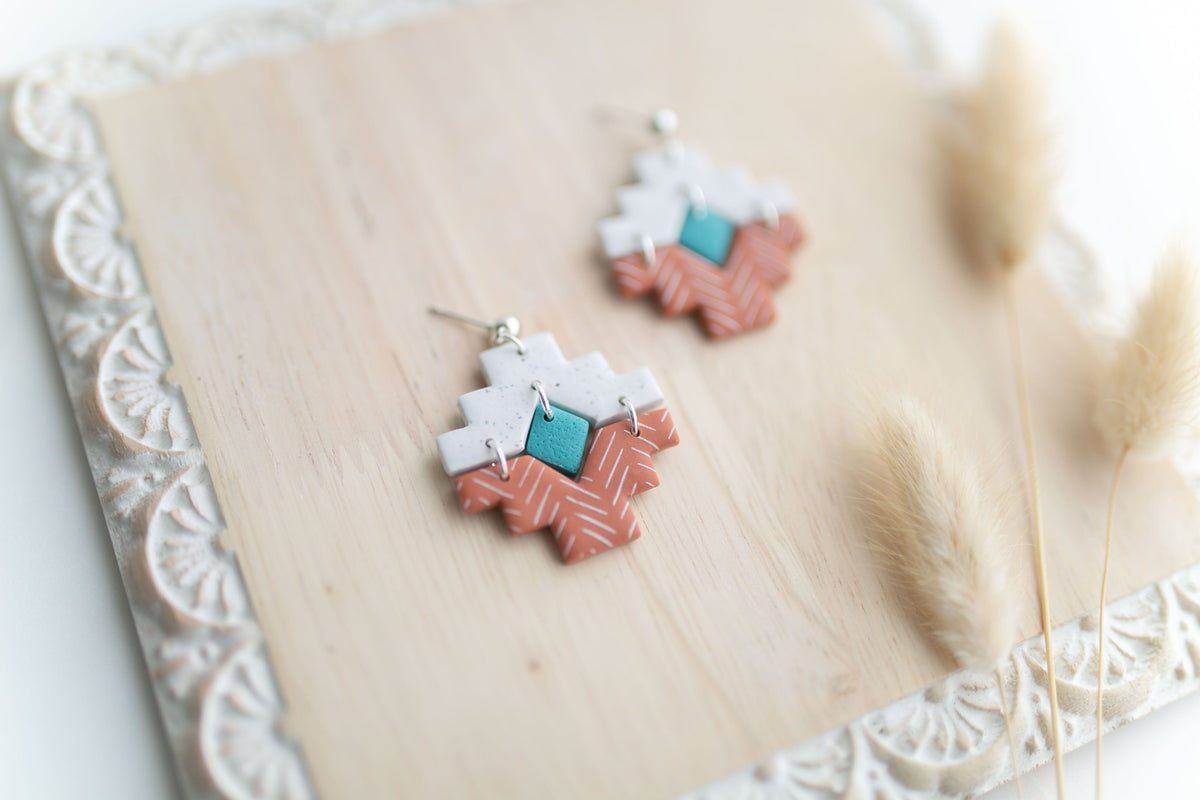 Clay earring | cowgirl | Southwest Collection