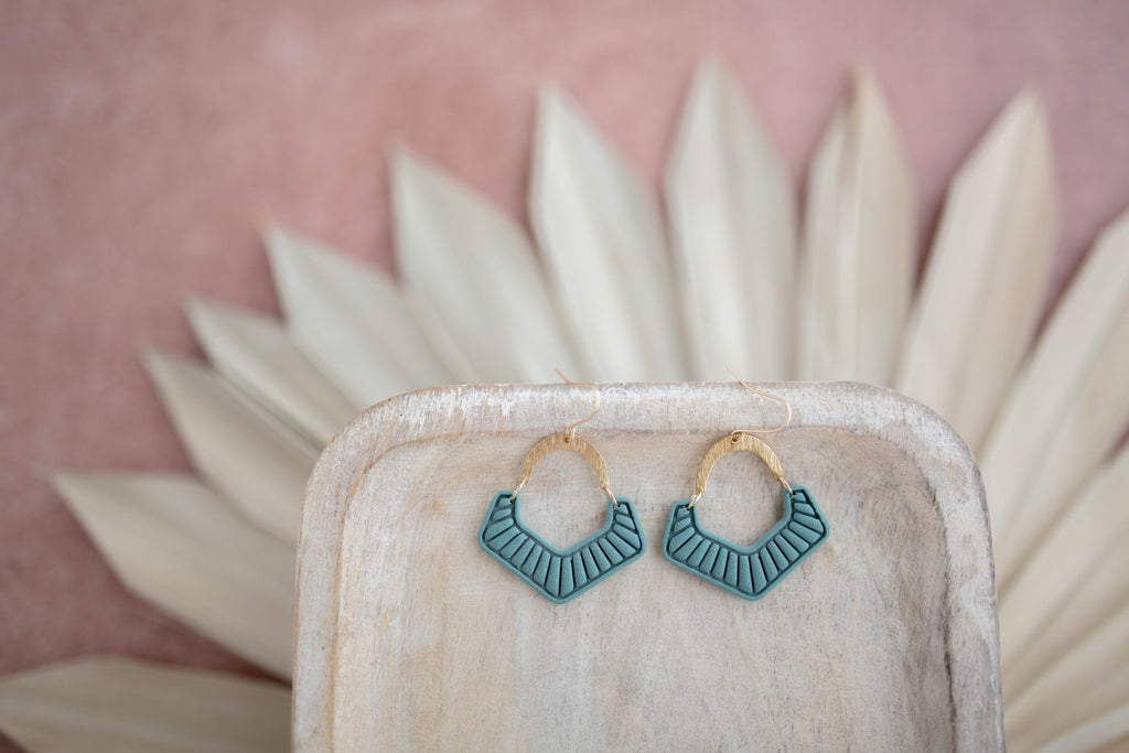 Clay Earrings | Mohave Dangles | Desert Collection