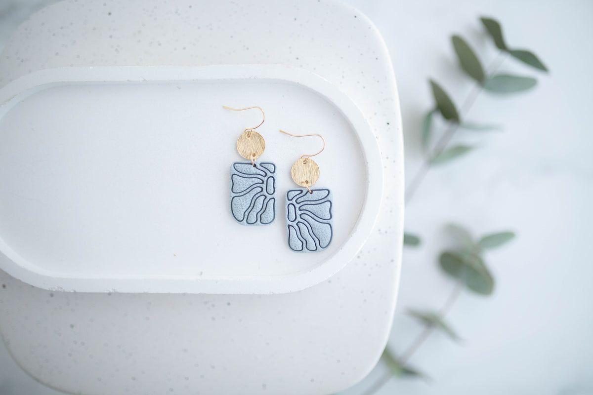 Clay Earrings | Spring Fling Flower Dangles | Spring Fling Collection