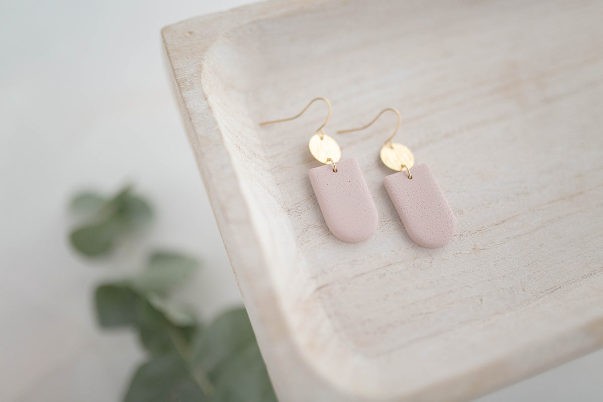 Clay earring | Simple Dangles | Garden Collection
