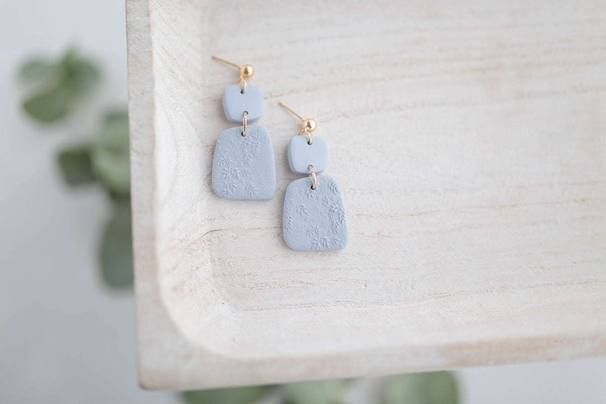 Clay earring | Flower Garden Dangles | Garden Collection
