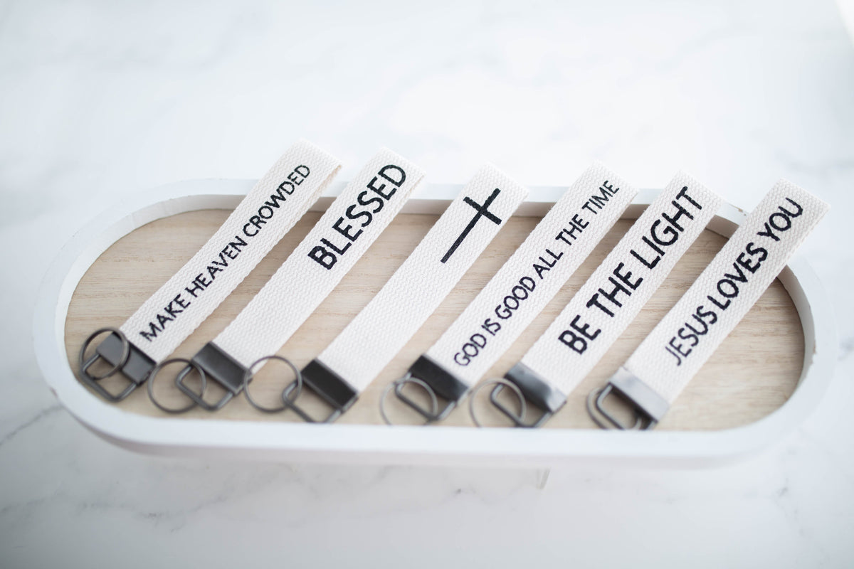 Key Chains | Faith Wristlet