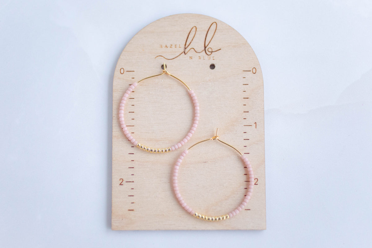 Beaded Earrings | Lover Hoops | Lover Era Collection