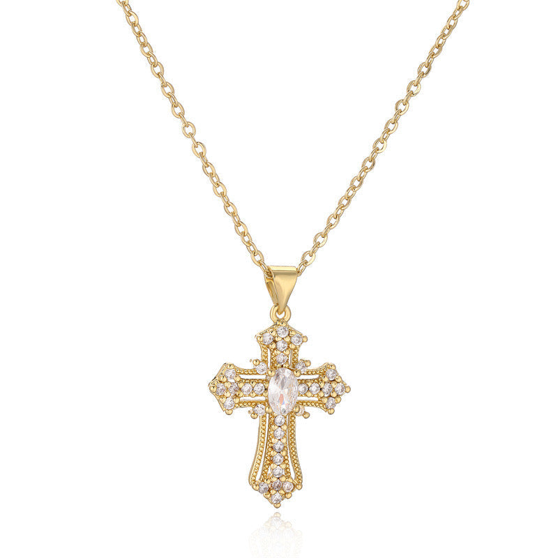 Ornate Cross Necklace