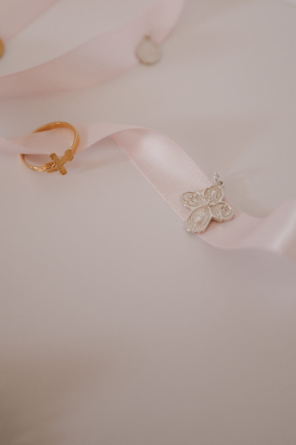 San Damiano Ring in Gold Vermeil