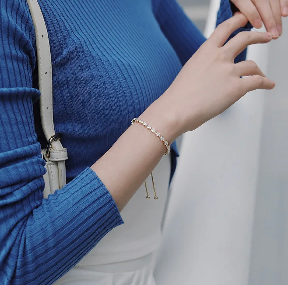 Adjustable Diamond Bracelet
