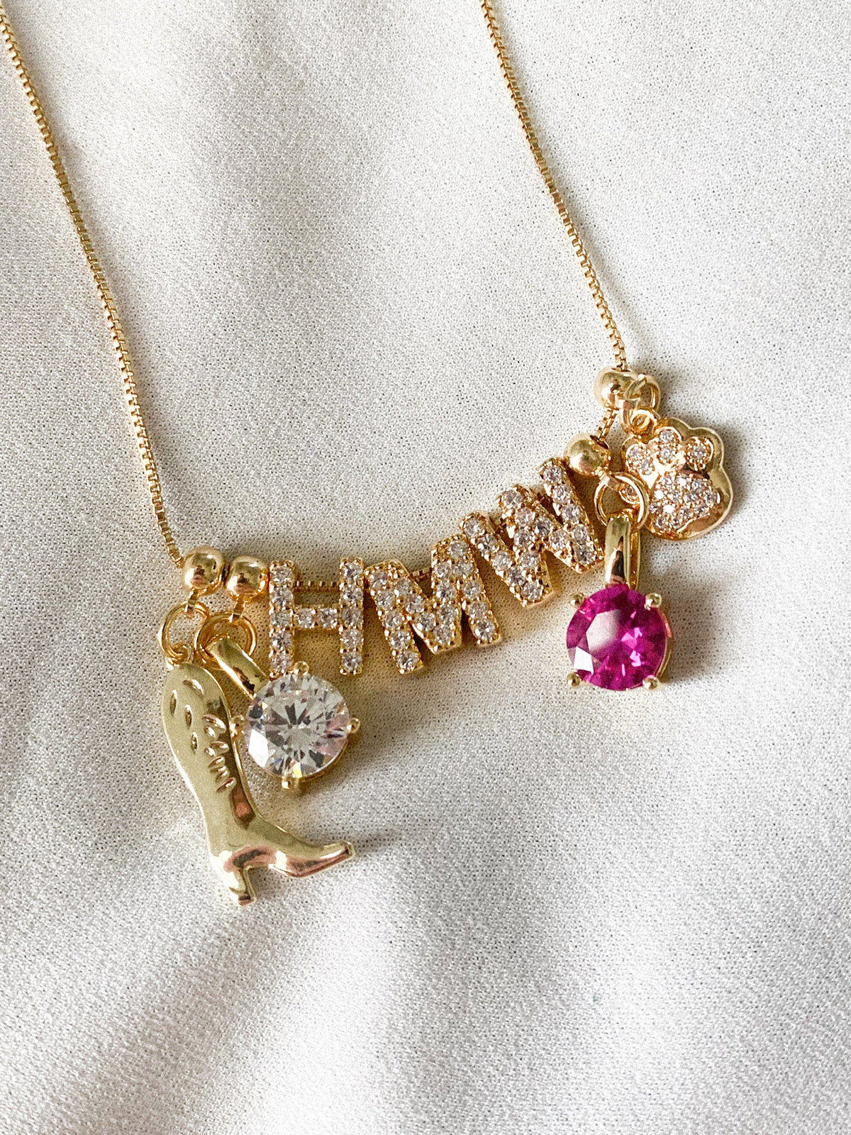 LUX Letter Slide Charms