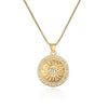 Evil Eye Sun Necklace - Protection & Luck