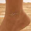 Diamond Infinity Anklet