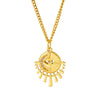 Evil Eye Sun & Moon Necklace