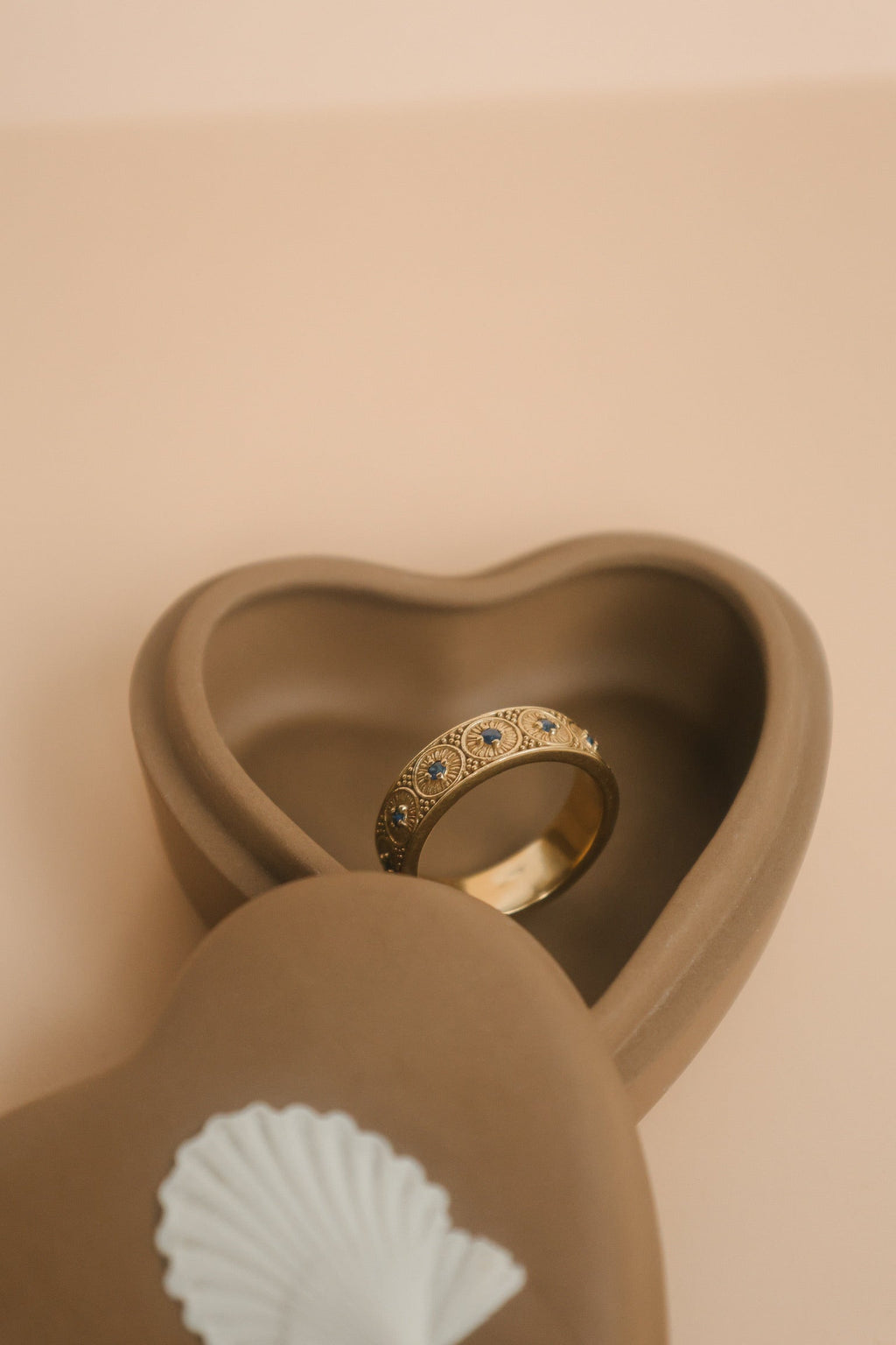 The Marielle Ring | 14k Gold & Sapphire