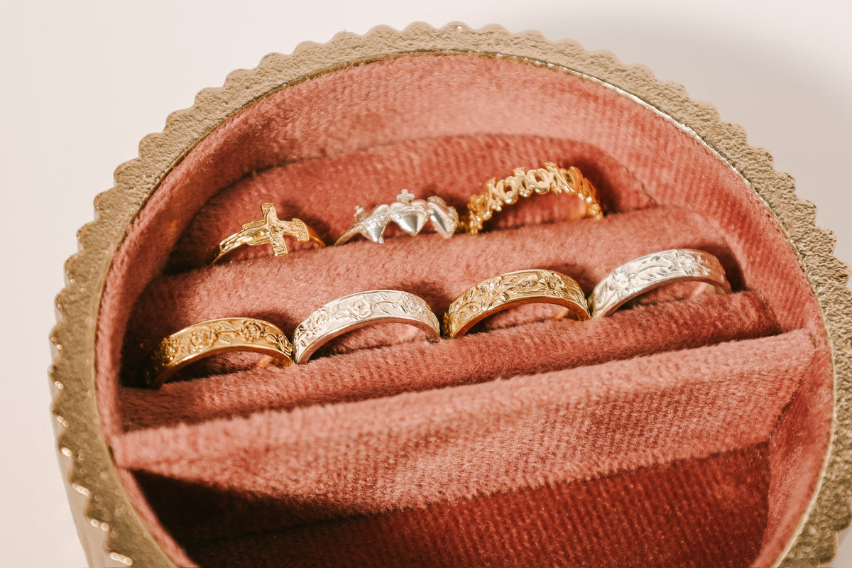 San Damiano Ring in Gold Vermeil