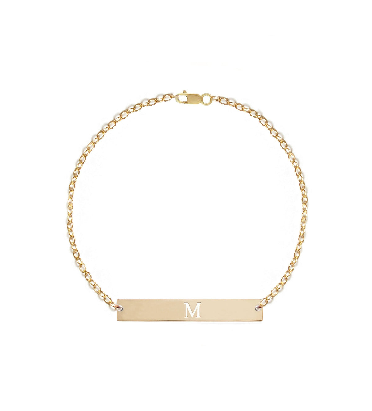 Personalized Nameplate Bracelet