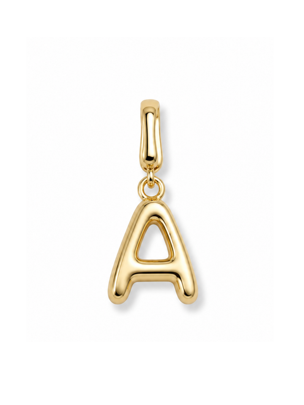 Bubble Initial Clip Charm