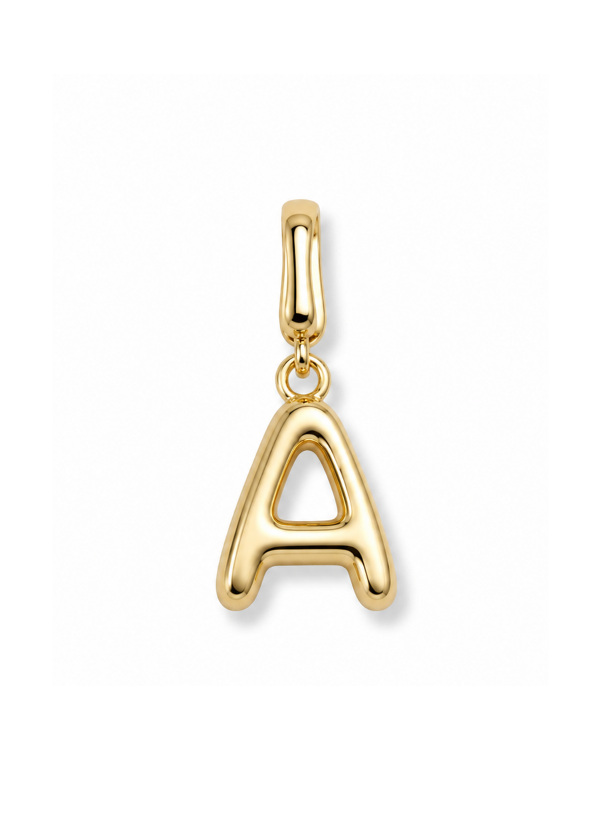 Bubble Initial Clip Charm
