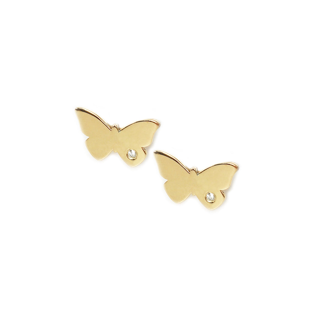 Butterfly Diamond Earrings