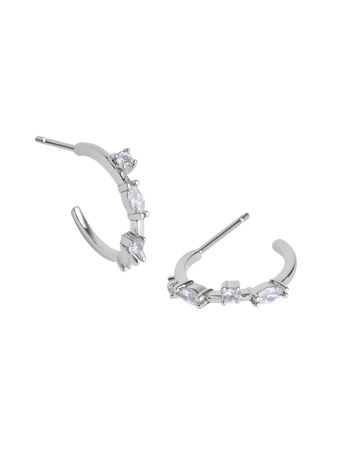 Chase Hoop Mini Silver