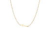 Cross Paperclip Necklace