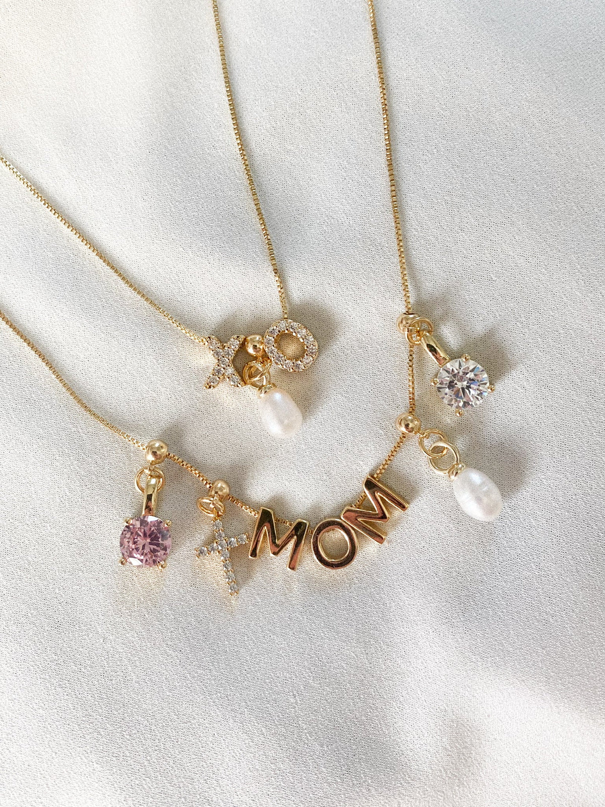 LUX Letter Slide Charms