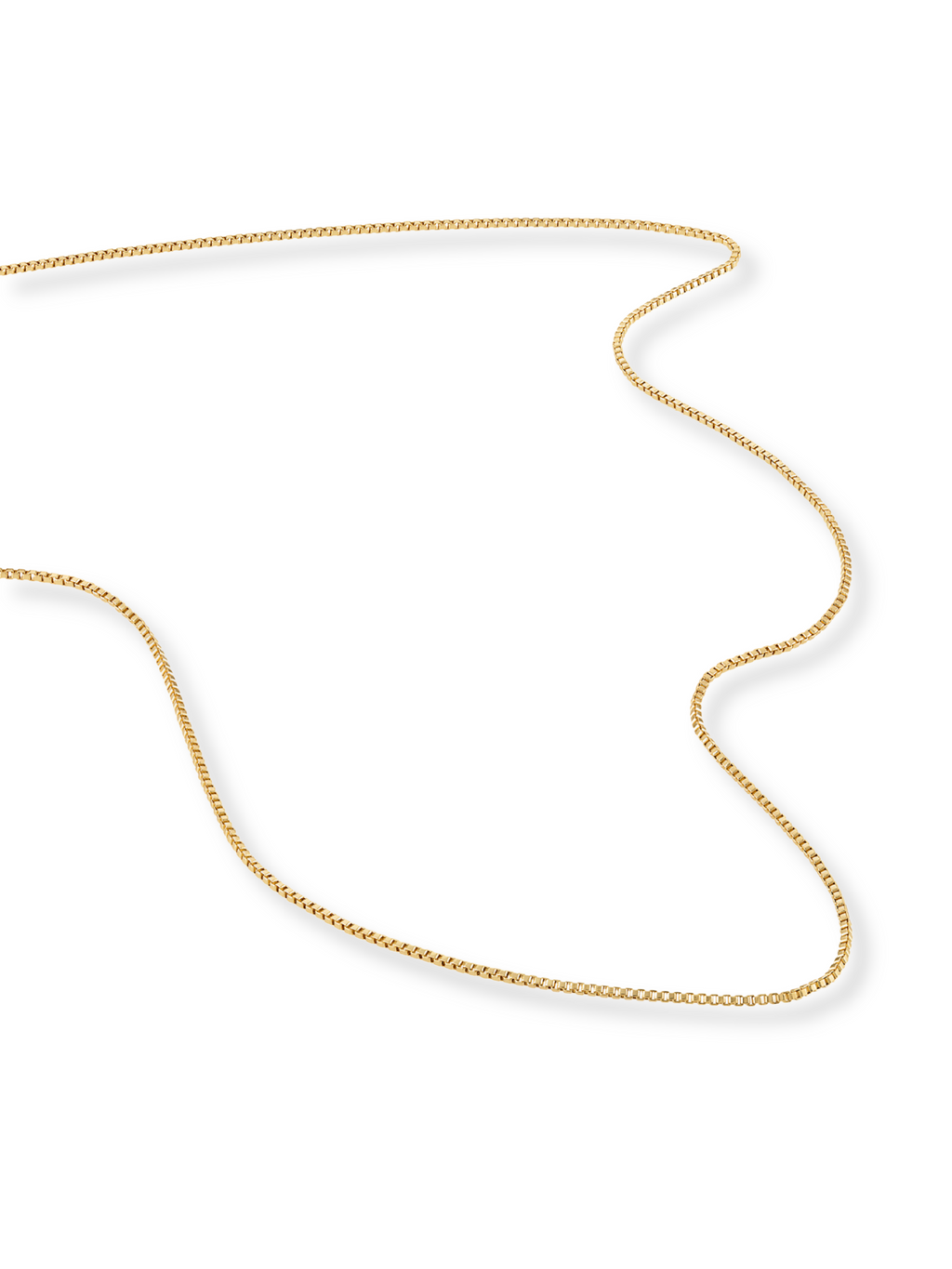 Charm Necklace Box Chain