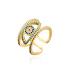 Turquoise Evil Eye Ring
