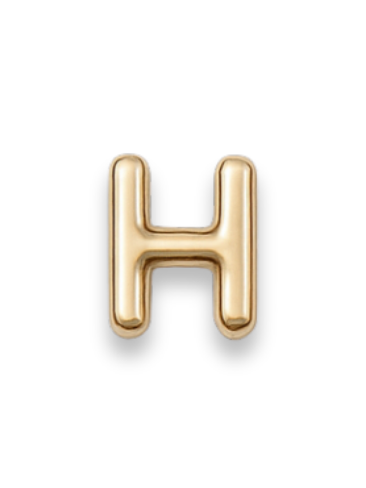 Gold Letter Slide Charms