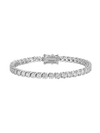 Silver Holly Tennis Bracelet