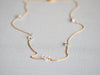 Herkimer Diamond Draped Necklace