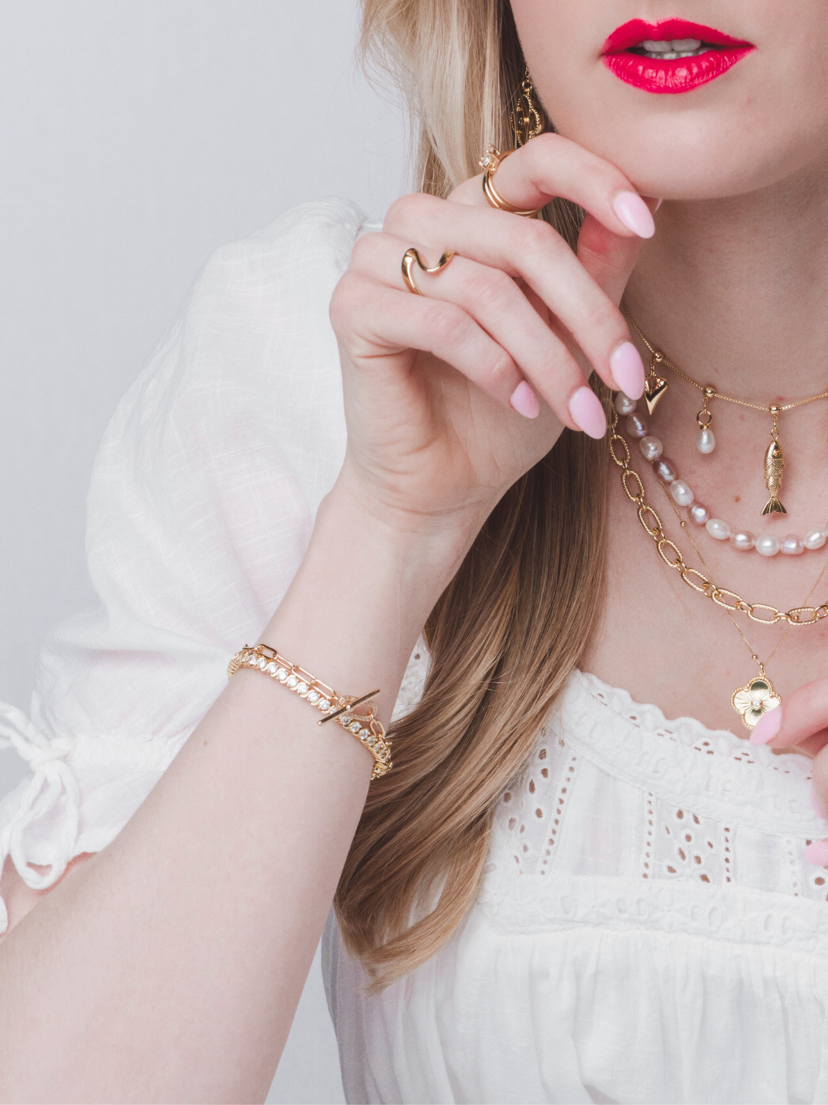 Holly Tennis Bracelet