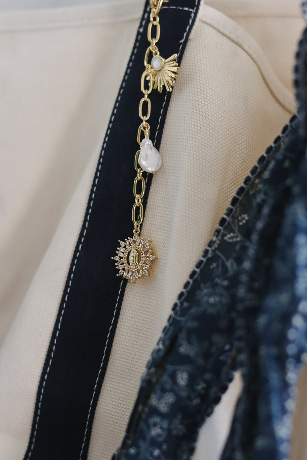 Blessed Mother Charm Chain