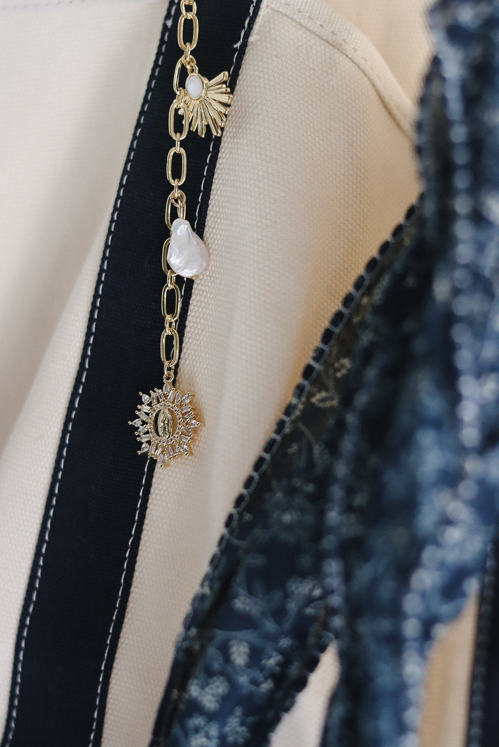 Blessed Mother Charm Chain