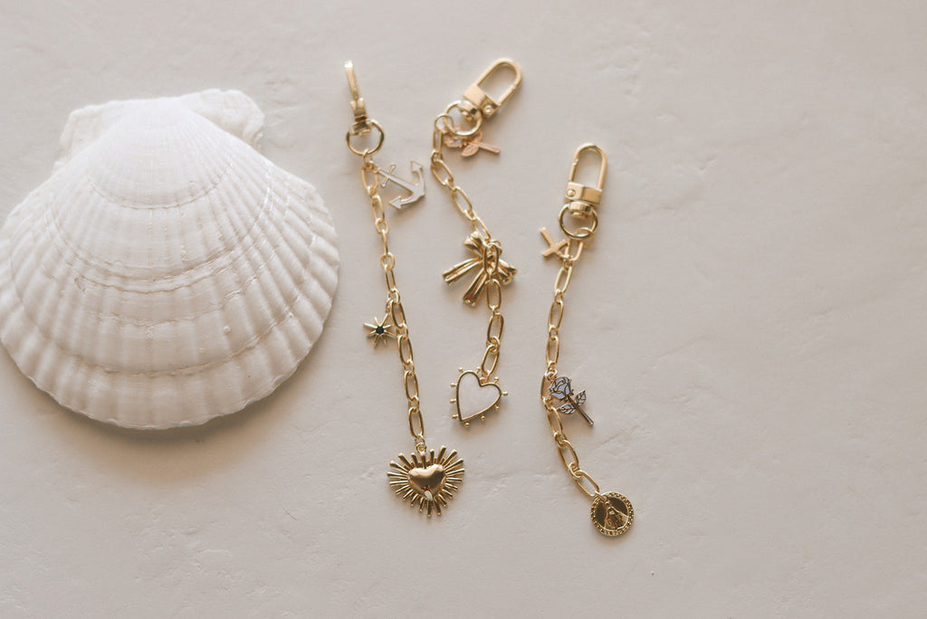 With Love Charm Chain