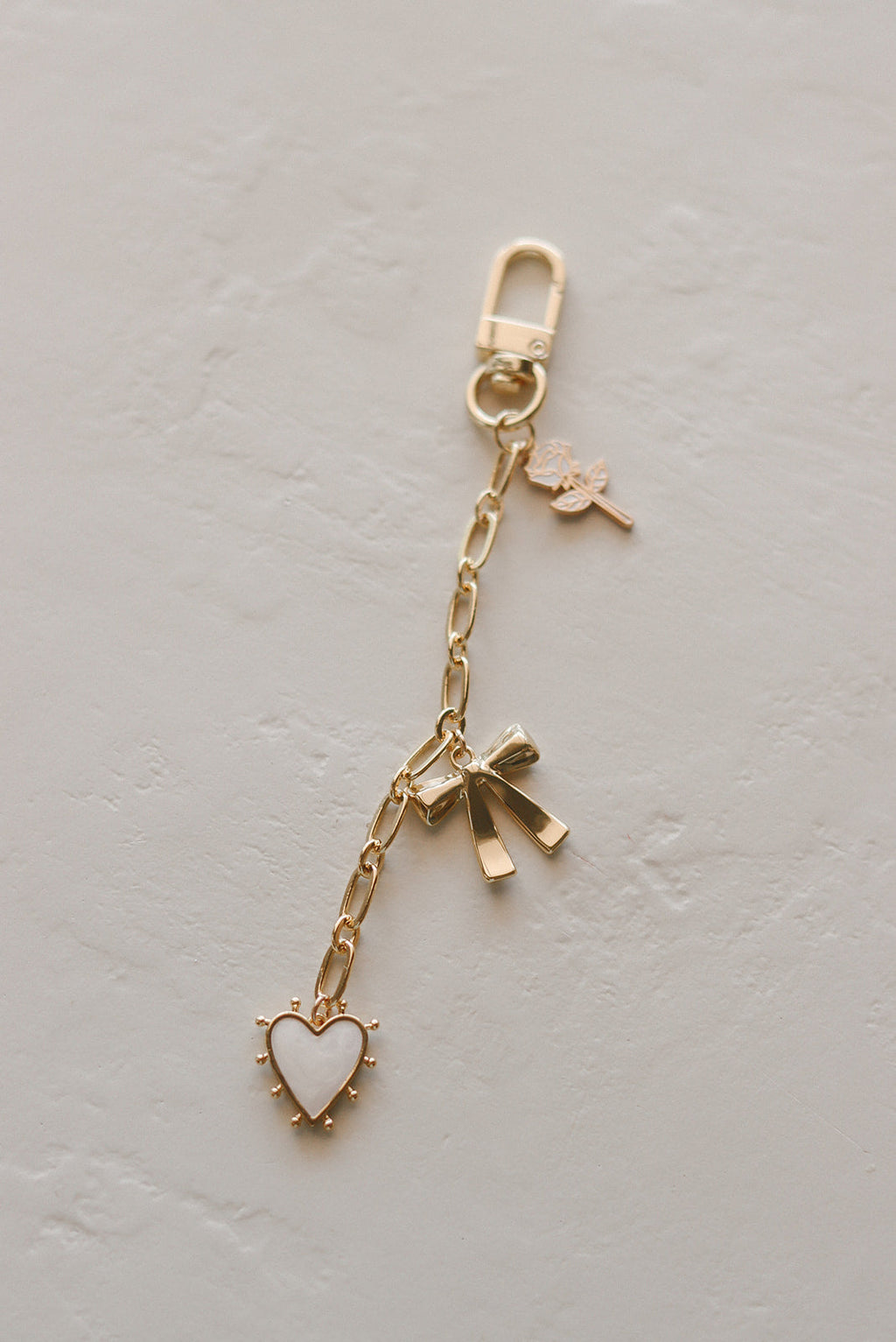 With Love Charm Chain