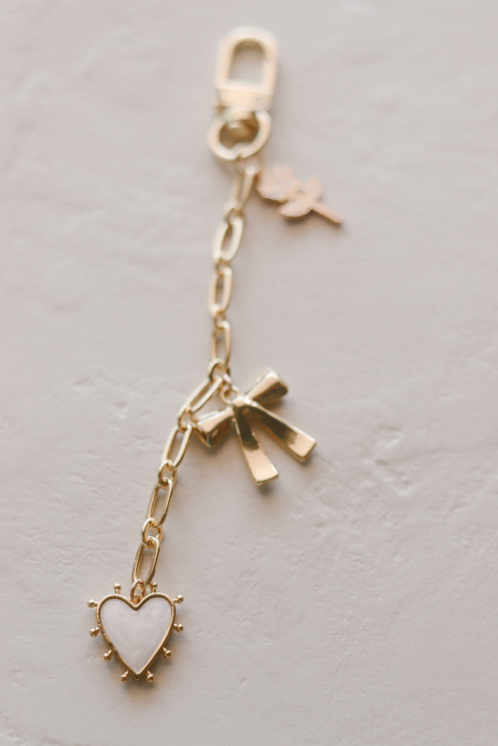 With Love Charm Chain