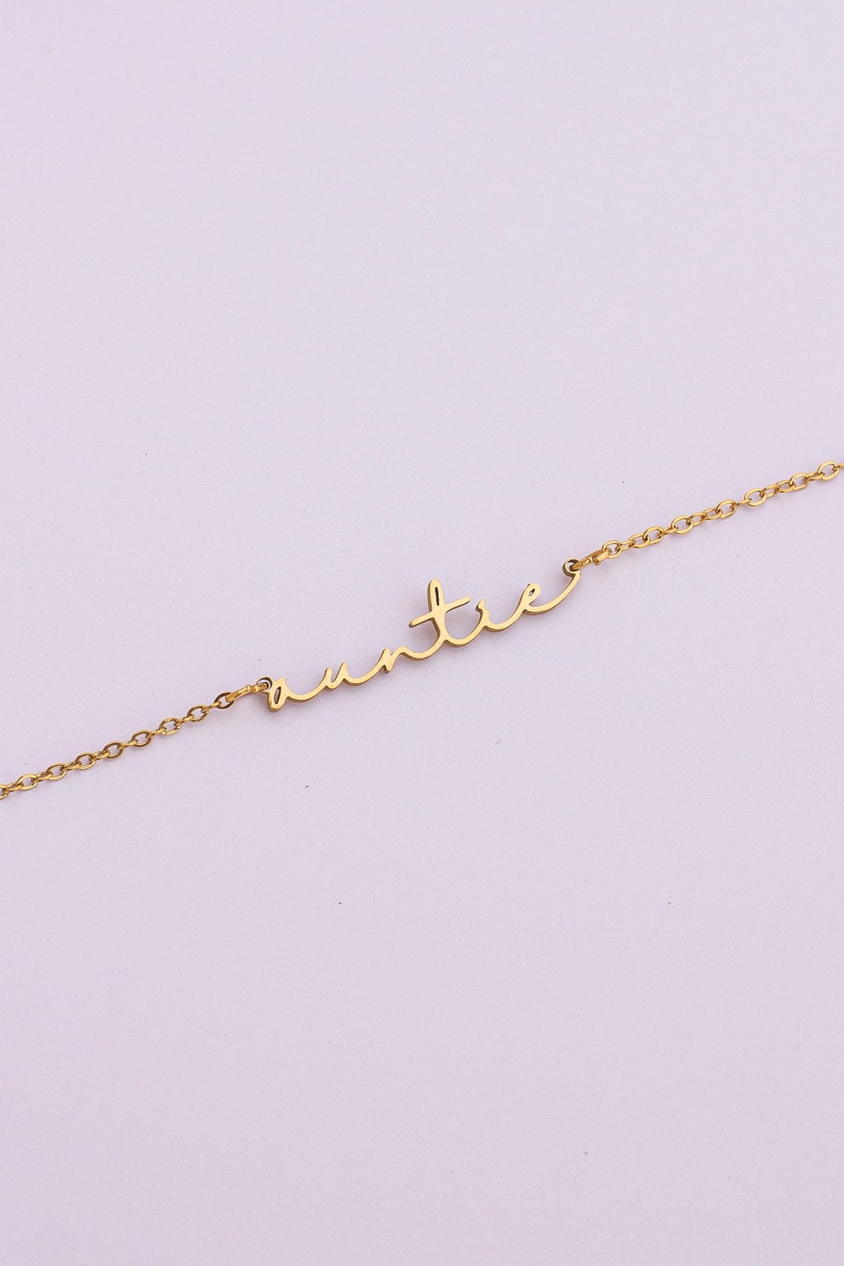 "Auntie" Necklace