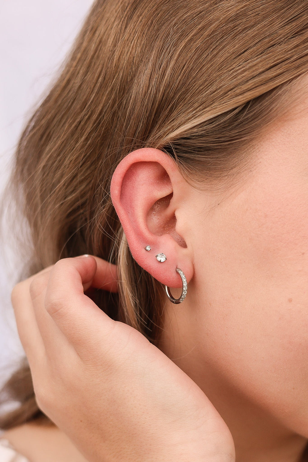 Crystal Flat Back Stud