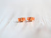 Baguette Studs - Sunstone