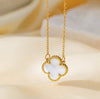Pearl Shell Clover - Love. Luck. Hope & Faith