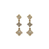 Pearl Flower Drop Earrings