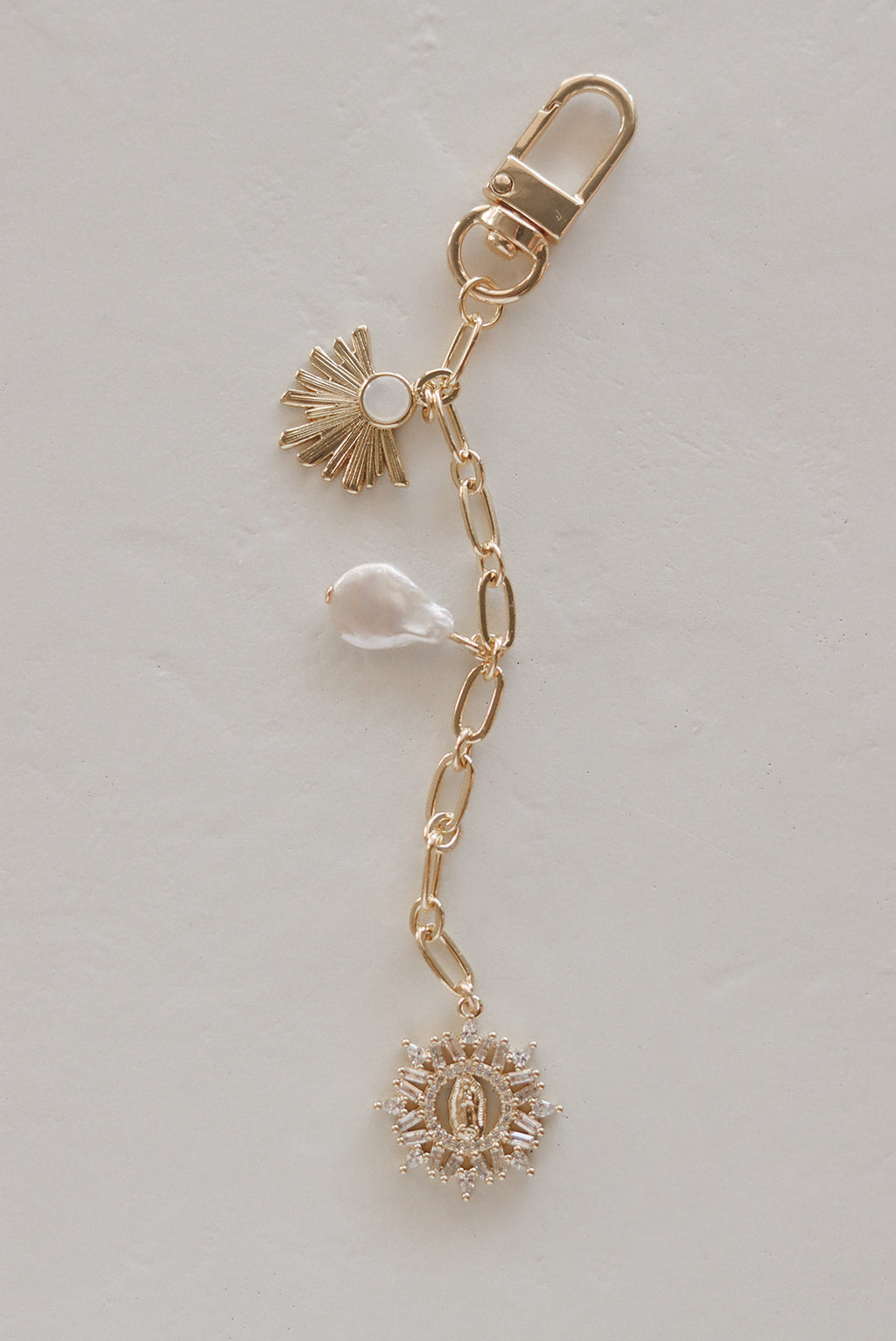 Blessed Mother Charm Chain