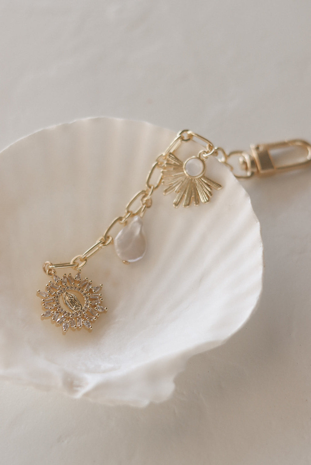 Blessed Mother Charm Chain