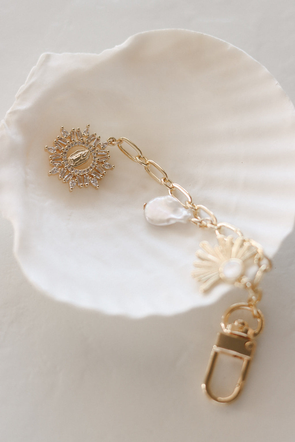Blessed Mother Charm Chain