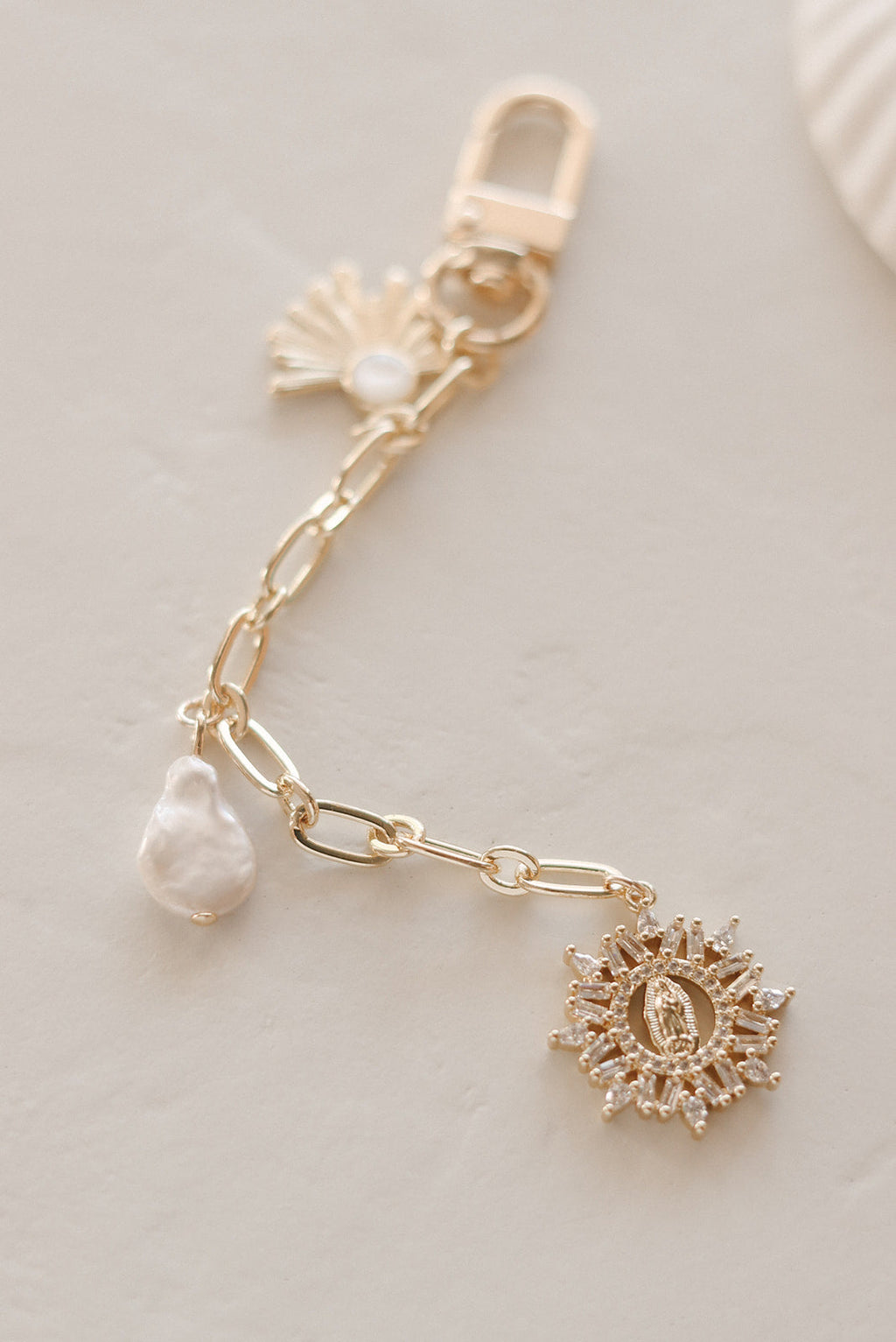 Blessed Mother Charm Chain