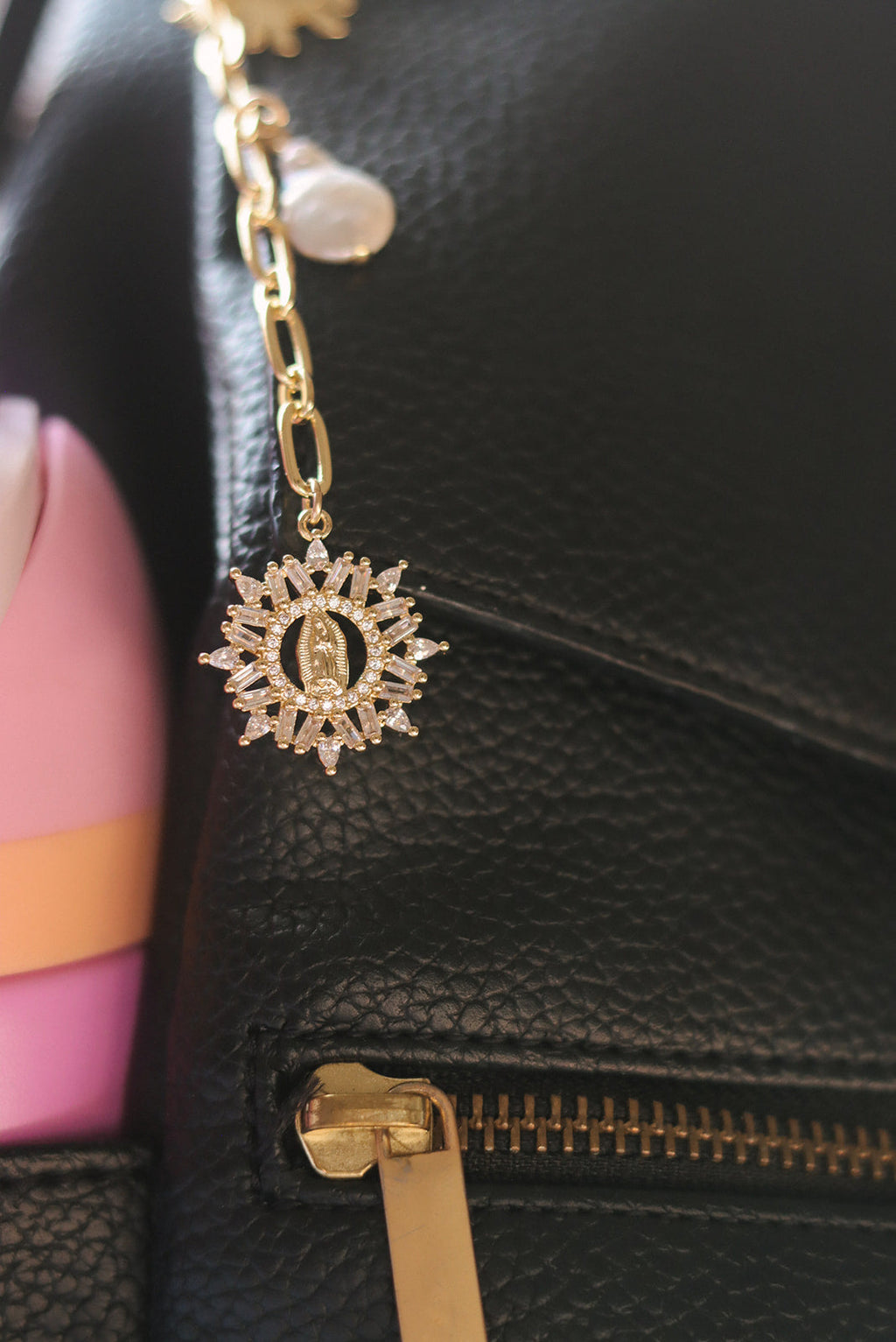 Blessed Mother Charm Chain