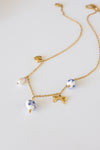Bella Charm Necklace in Blue