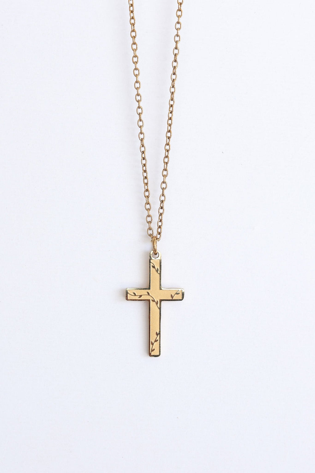 Ivy Cross Necklace